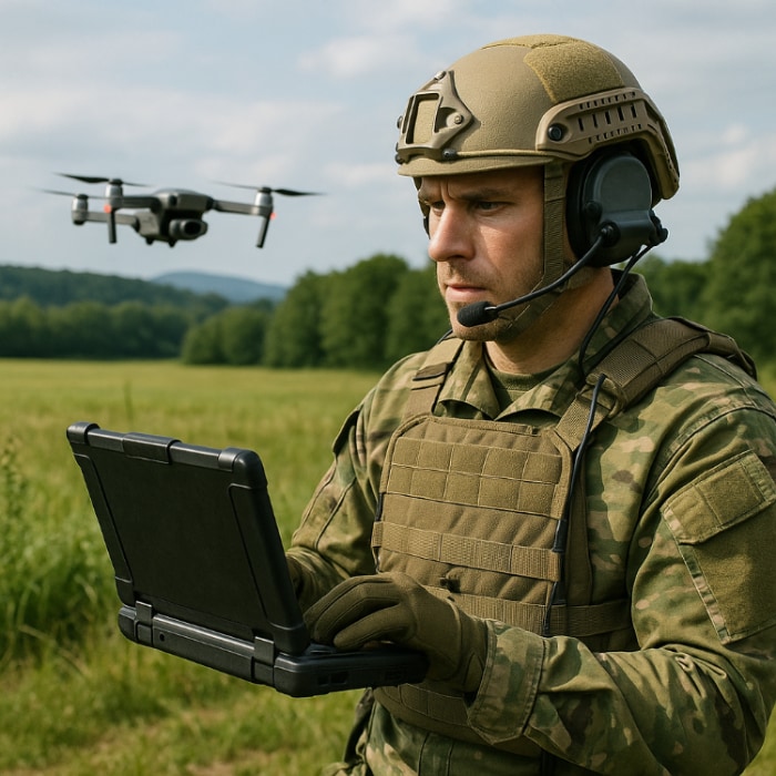 Army drone operator
